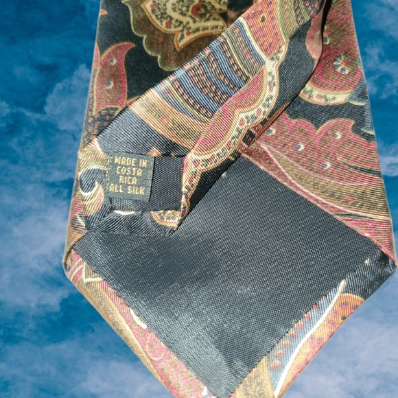 Bill Blass Vintage Silk Necktie - Picture 4 of 4